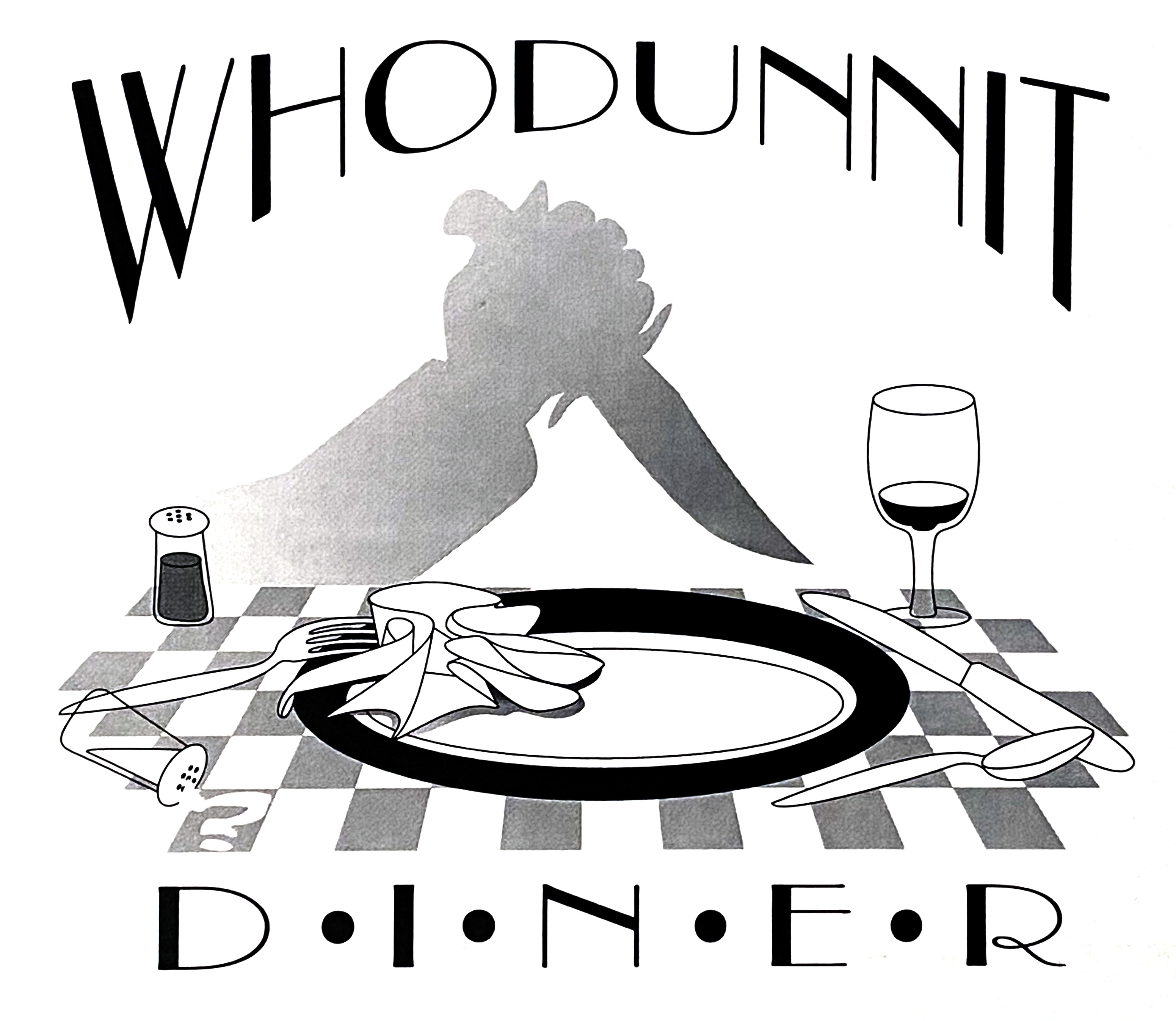 Whodunnit Diner ID Graphics - Illustrator