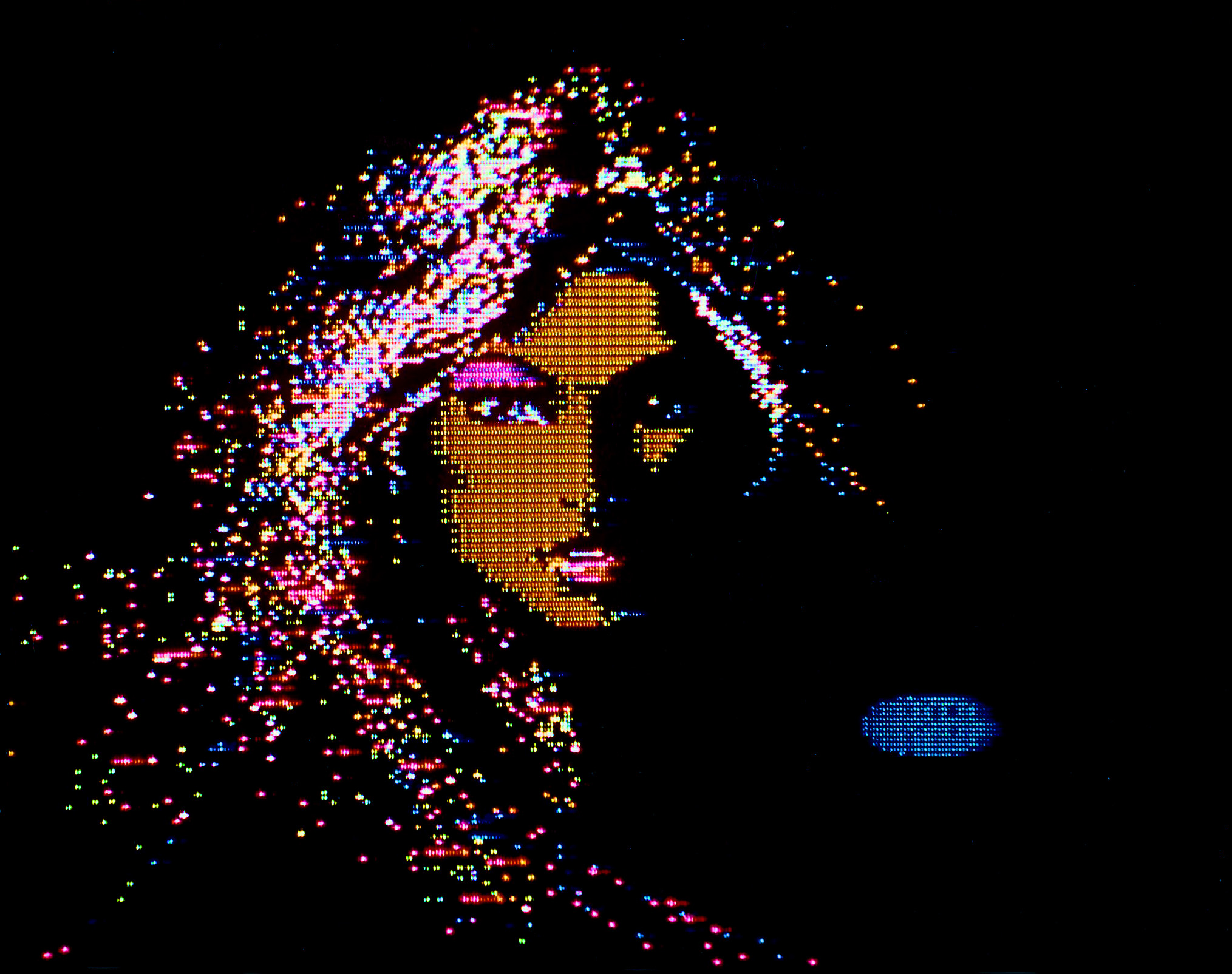 Apple Girl - Apple IIc Display Photo